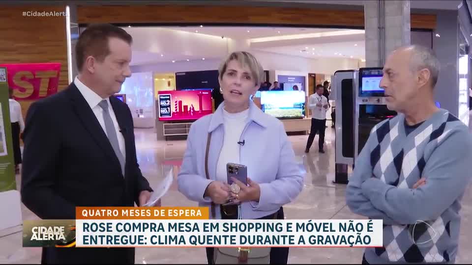 Patrulha do Consumidor resolve caso de mesa não entregue em São Paulo