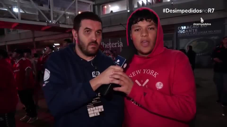 Torcedor do Inter revoltado manda 'papo reto' sobre papelão no Beira-Rio