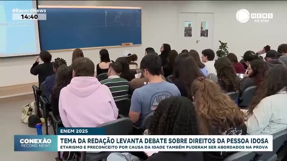 Enem 2025: tema da redação levanta debate sobre direitos da pessoa idosa