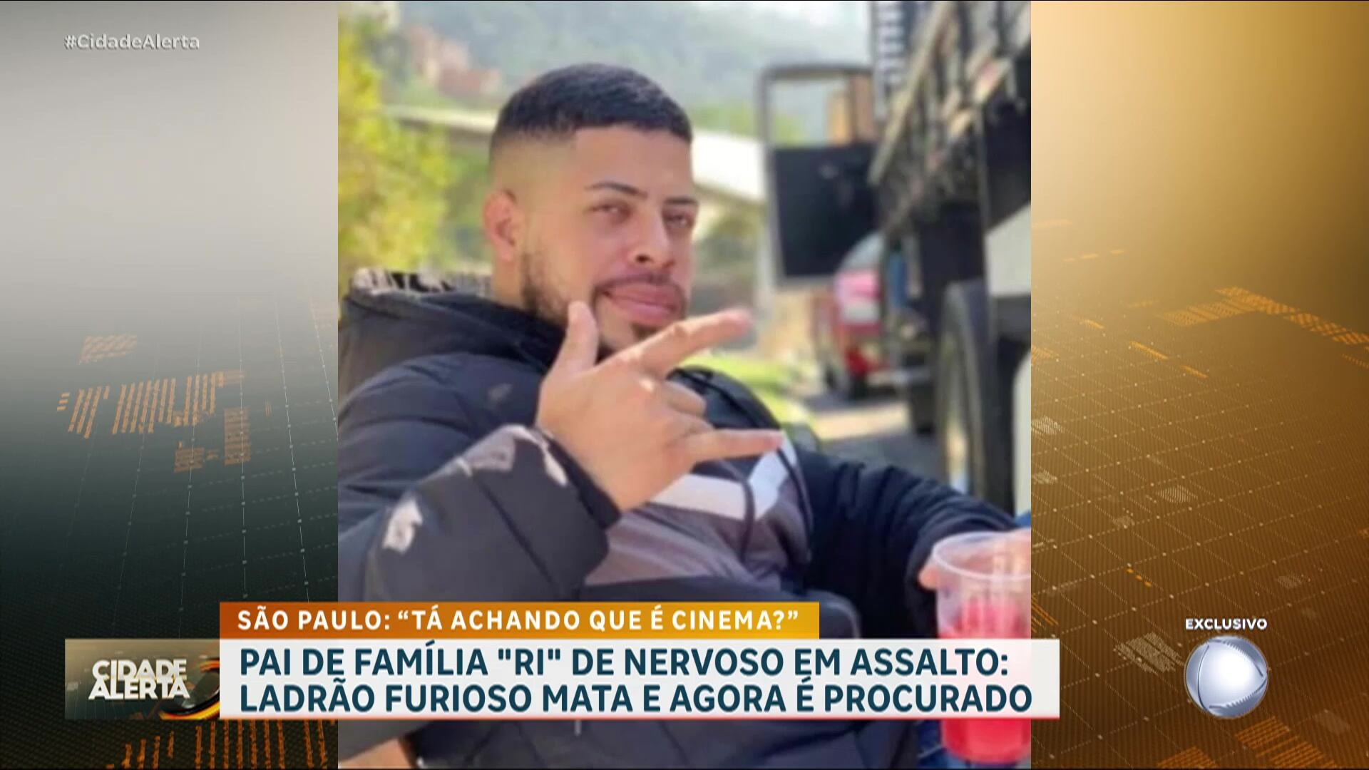 Entregador de pizza dá risada de nervoso durante assalto e é morto por criminosos em São Paulo