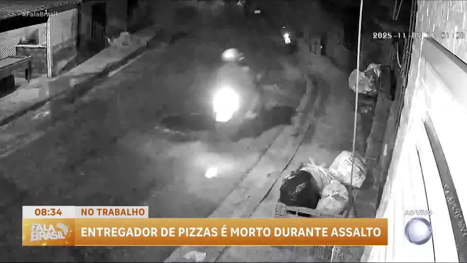 Entregador de pizza é morto durante assalto em Itapevi, Grande SP