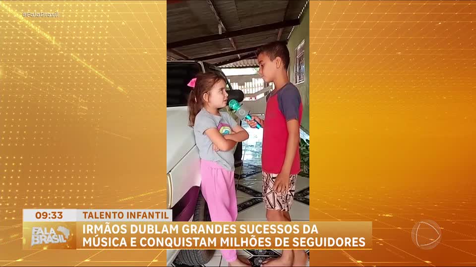 Irmãos fazem sucesso na internet com dublagens; confira