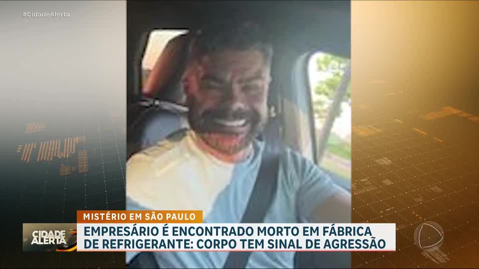 Empresário é encontrado morto dentro de fábrica de refrigerantes em São Paulo