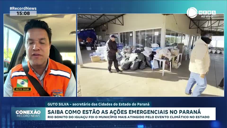 Saiba como estão as ações emergenciais no Paraná