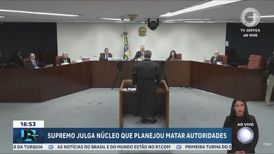 Primeira Turma do STF julga grupo acusado de planejar atentados contra autoridades