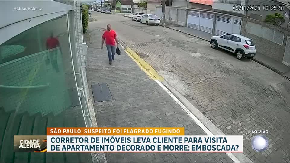 Mistério: corretor de imóveis aparece morto após levar cliente para visitar apartamento