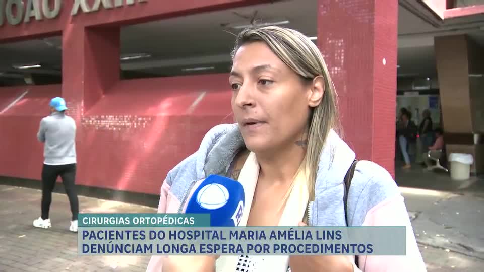 Pacientes do Hospital Maria Amélia Lins, em BH, denúnciam longa espera por procedimentos