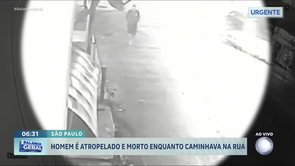 Homem é atropelado e morto enquanto caminhava na rua na Grande São Paulo
