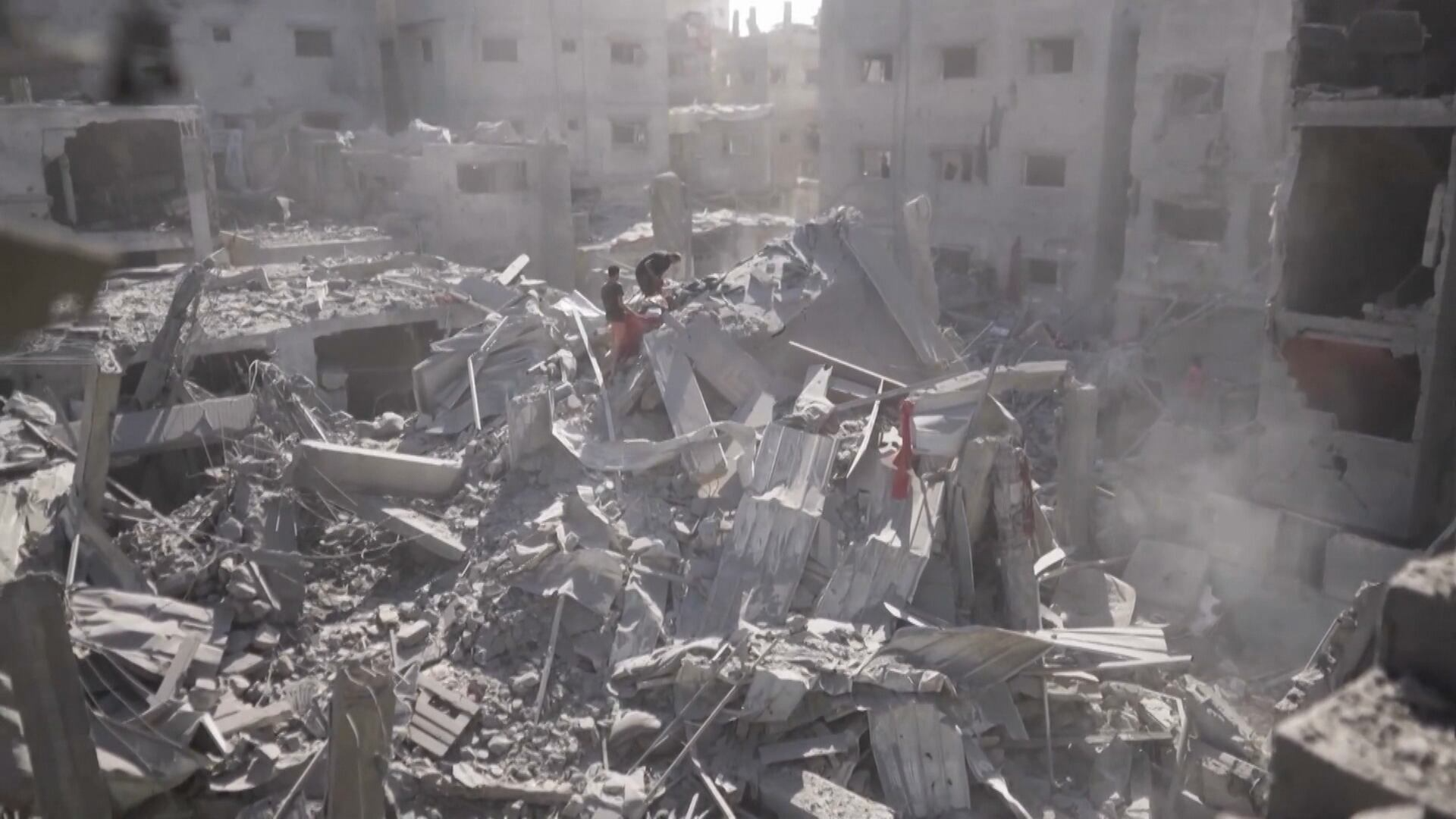 Faixa de Gaza pode ser dividida em duas partes