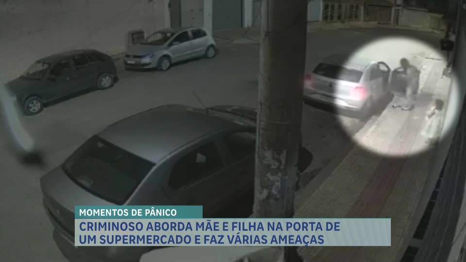 Flagrante: mãe e filha são assaltadas em Ribeirão das Neves (MG)