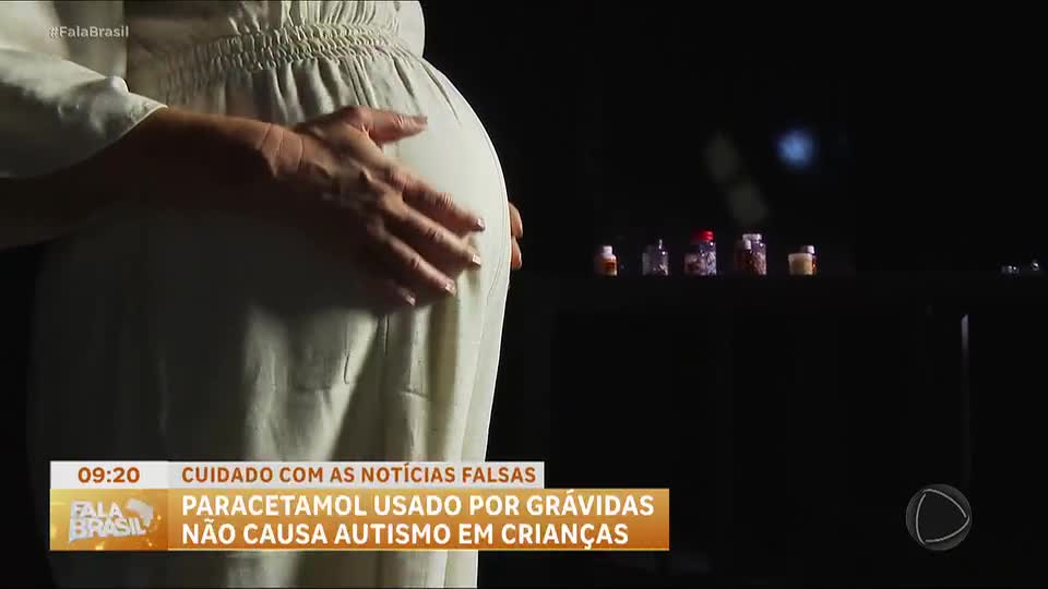 Boa Notícia: Paracetamol na gravidez não causa autismo, diz pesquisa