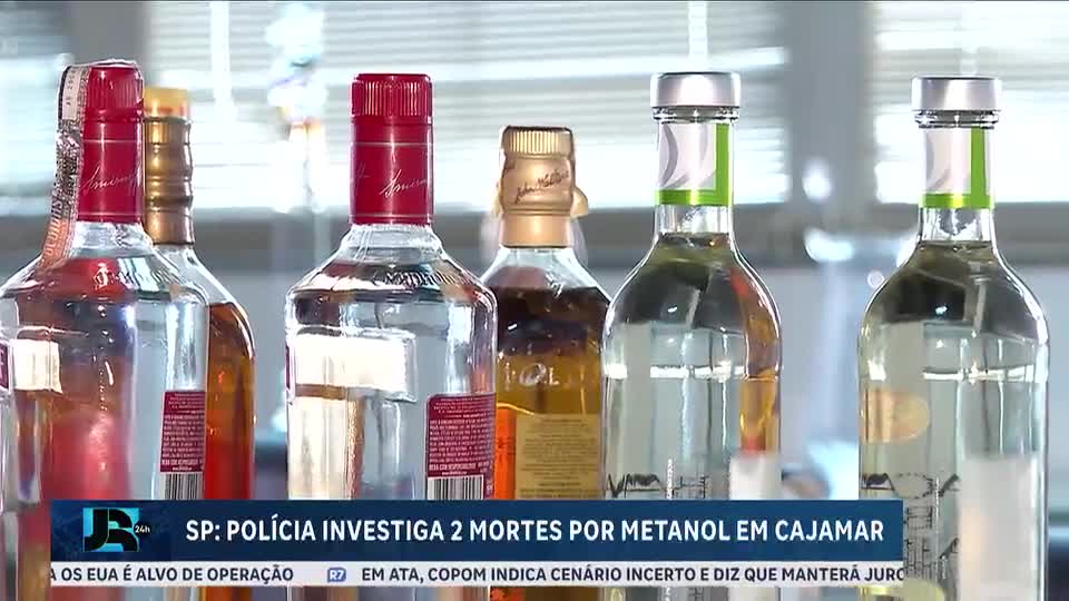 Polícia investiga duas mortes por suspeita de intoxicação por metanol em Cajamar (SP)