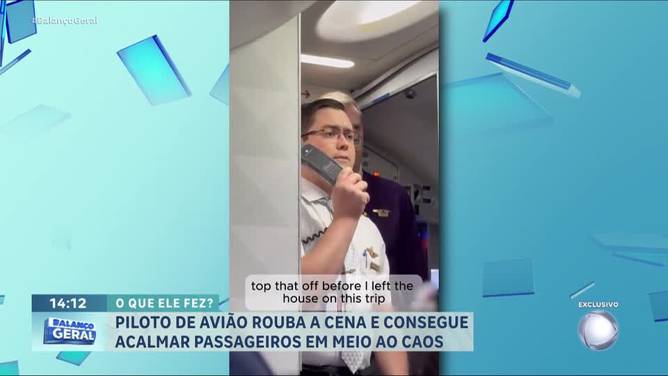 Piloto de avião viraliza após acalmar passageiros em meio ao caos aéreo nos Estados Unidos