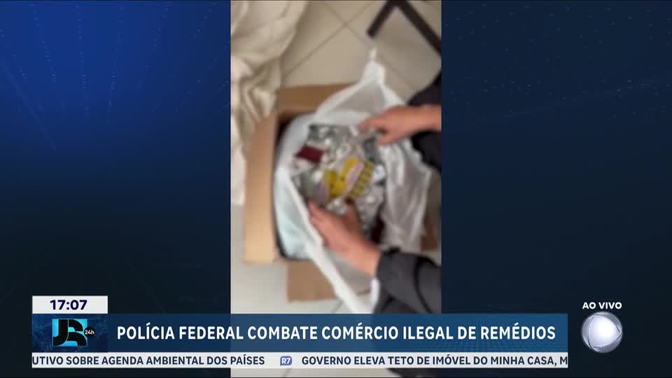 Polícia Federal prende suspeito de chefiar quadrilha de tráfico internacional de medicamentos