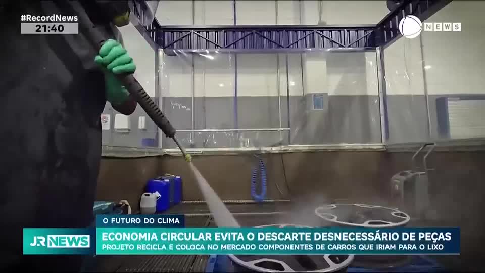 O Futuro do Clima: Economia circular evita o descarte desnecessário de peças