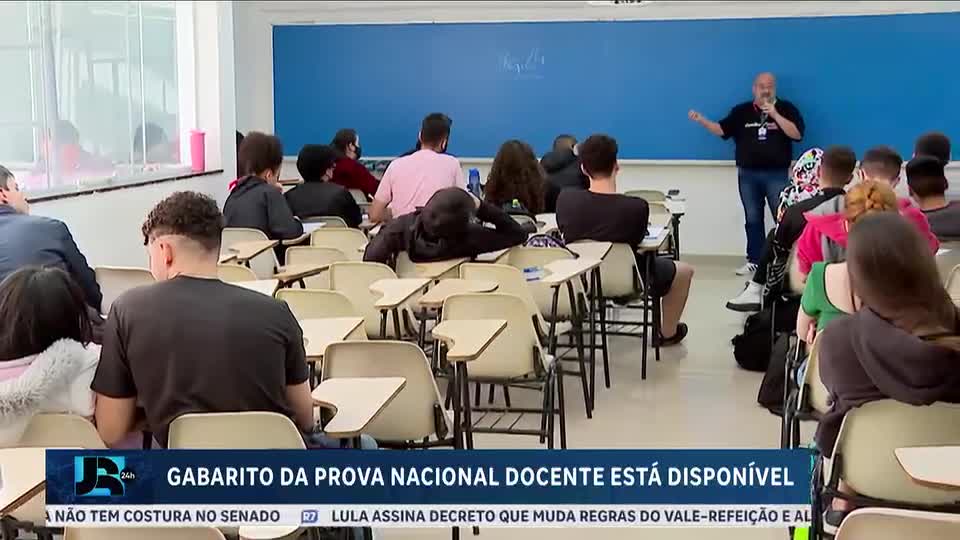Gabarito da Prova Nacional Docente já está disponível no site do INEP