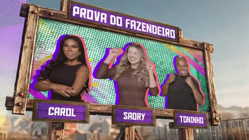 Carol, Saory ou Toninho: descubra nesta quarta (12) quem será o novo Fazendeiro | A Fazenda 17