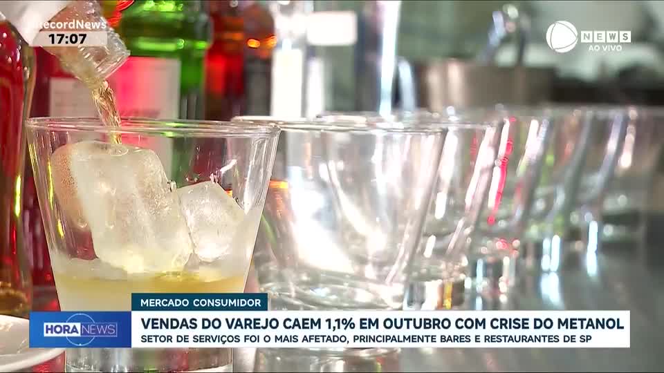 Vendas no varejo registram queda pelo quinto mês seguido em outubro, aponta índice