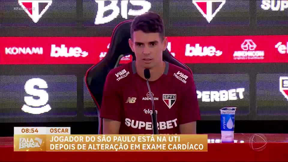 Fala Esporte: Oscar é internado após alterações cardíacas