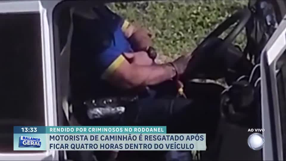Motorista é feito refém e ameaçado com falsa bomba no Rodoanel em Itapecerica da Serra (SP)