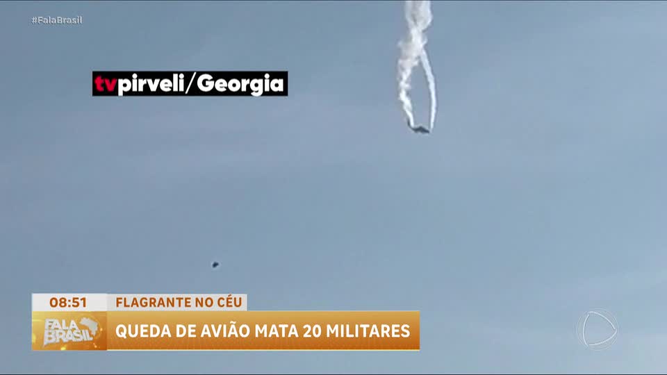 Avião militar turco cai após decolagem no Azerbaijão