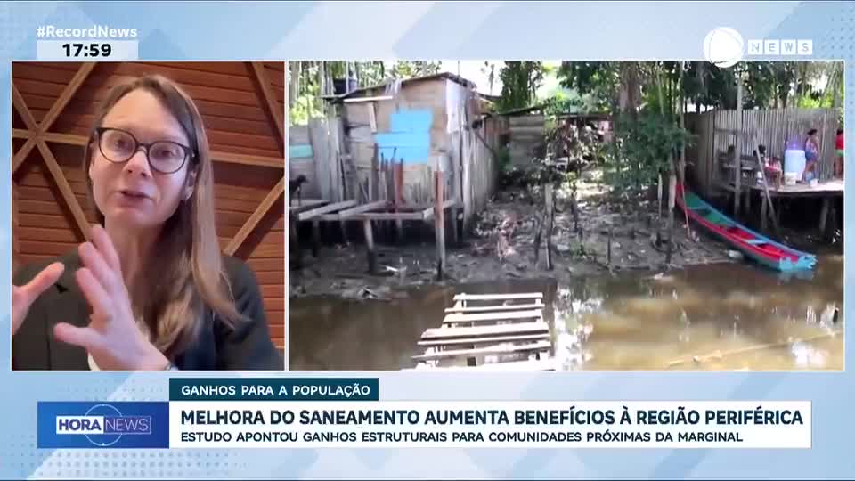 Melhora do saneamento aumenta benefícios à região periférica