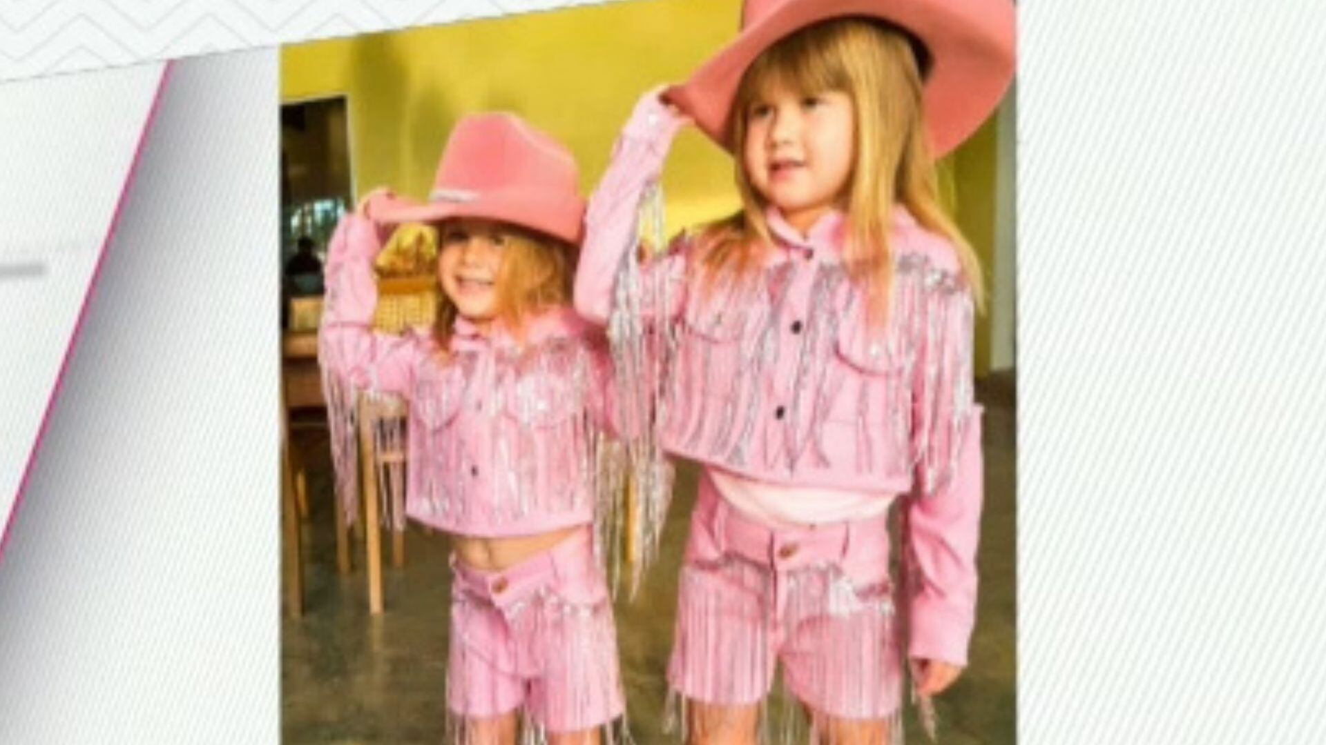 Filhas de Zé Felipe se vestem de Ana Castela para festa da avó