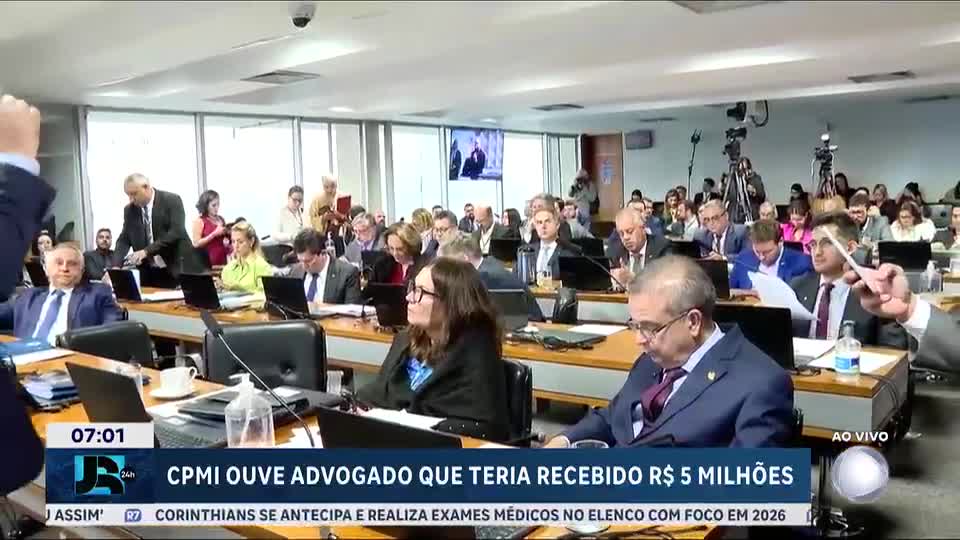 CPMI do INSS ouve advogado que teria recebido R$ 5 milhões