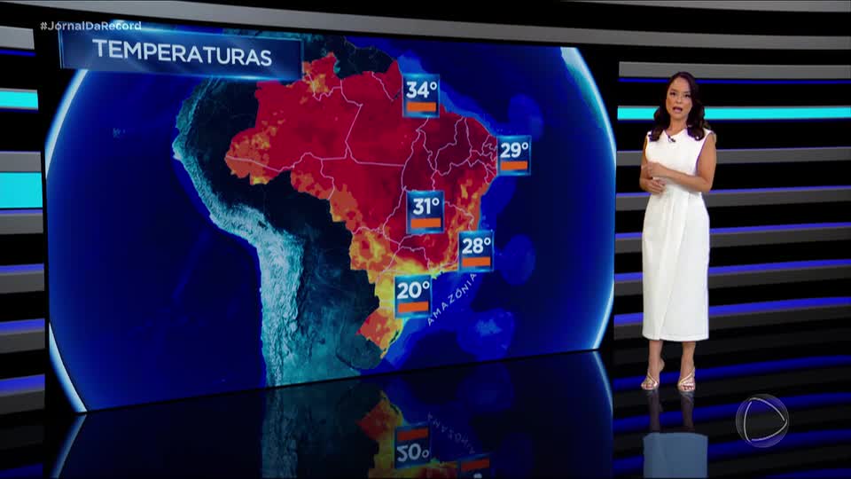 Confira a previsão do tempo para esta sexta-feira (14)