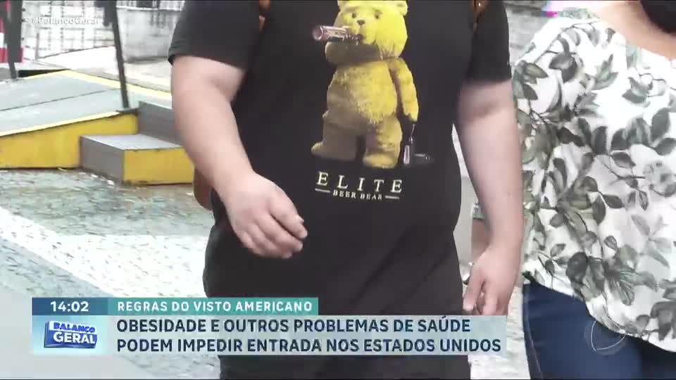 Governo dos EUA adota restrições de visto para pessoas obesas