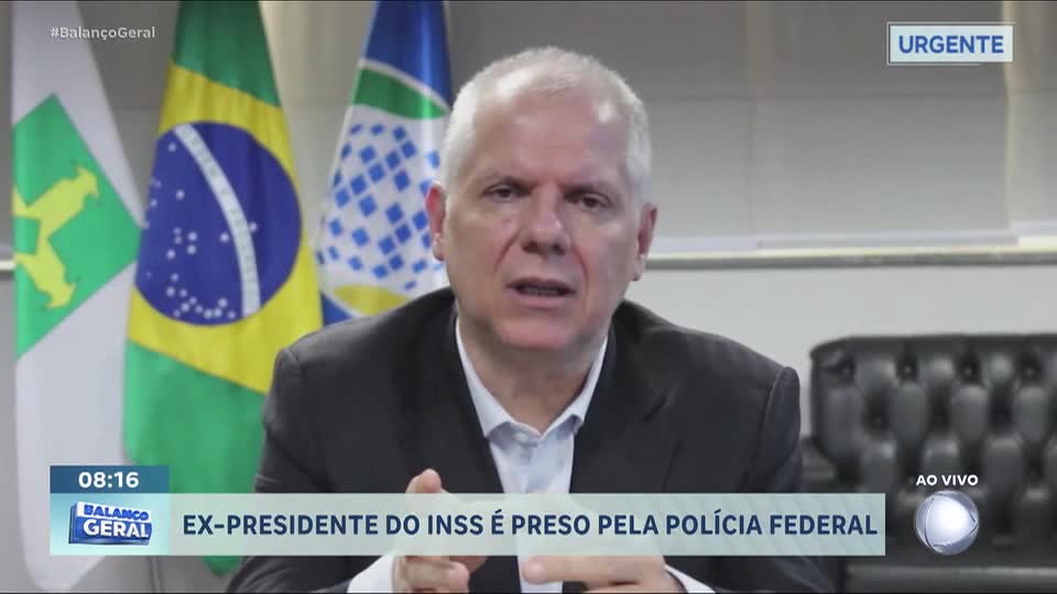 Ex-presidente do INSS é preso em nova fase de operação contra descontos ilegais