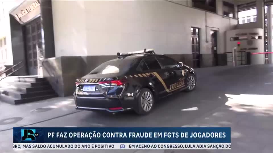 PF realiza operação contra fraude do FGTS de jogadores