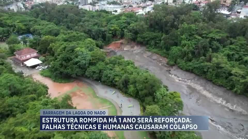 MP move ação contra PBH por rompimento da barragem da Lagoa do Nado