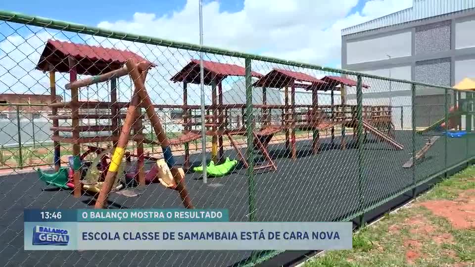 Samambaia Norte (DF) ganha nova escola com 18 salas, laboratórios e biblioteca