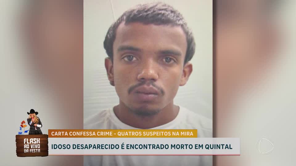 Polícia busca suspeito de matar idoso no Sol Nascente (DF) e deixar carta de confissão