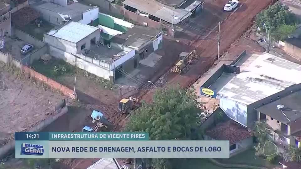 Após obras, nova rede de drenagem começa a operar em Vicente Pires (DF)