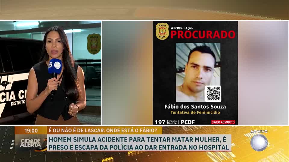 PCDF e Iges divergem sobre como suspeito de tentativa de feminicídio fugiu de hospital