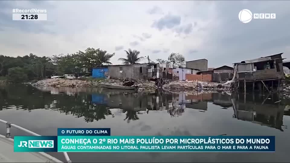 O Futuro do Clima: Um dos rios mais contaminados do mundo revela desigualdades no litoral de SP