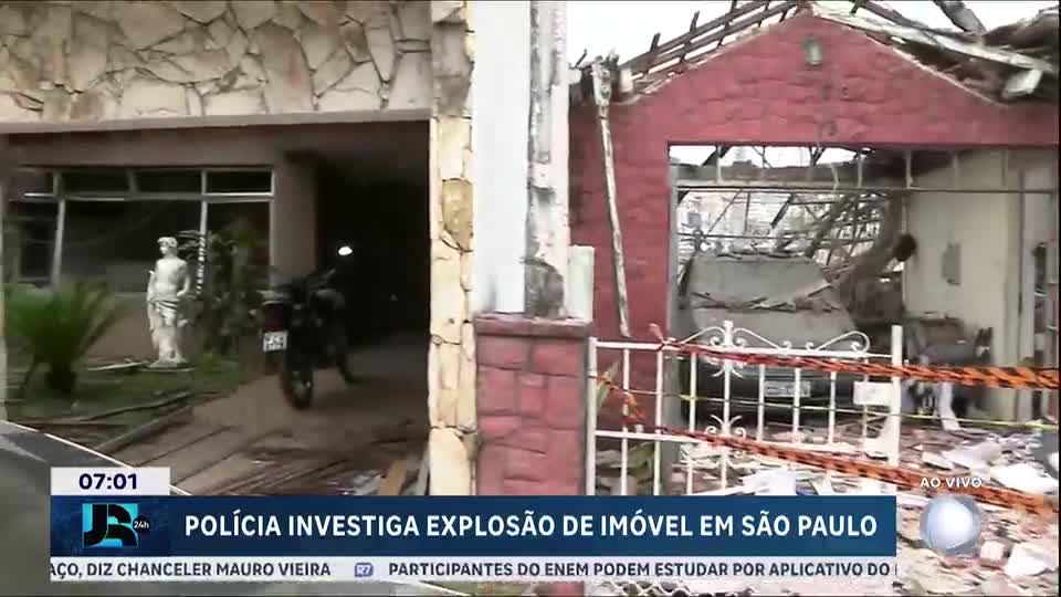 Polícia investiga causas de explosão em depósito de fogos de artifício que matou uma pessoa em SP