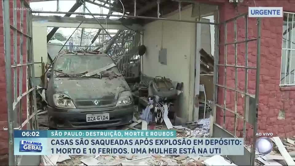 Explosão de depósito clandestino de fogos de artifício deixa ao menos um morto no Tatuapé, em SP