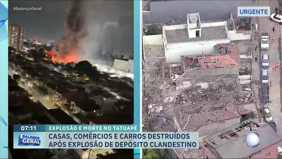 Defesa Civil interdita 21 imóveis após explosão que deixou um morto no Tatuapé