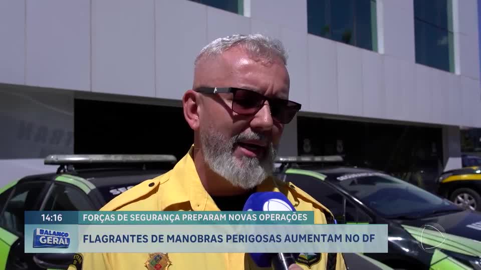 DF registra mais de 1,3 mil manobras perigosas; DER alerta para riscos no trânsito