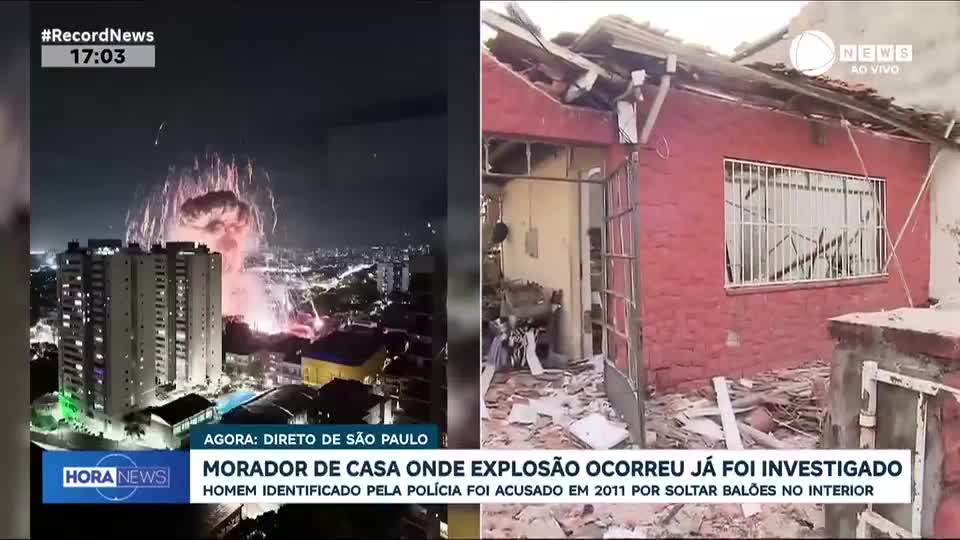 Explosão no Tatuapé: morador de casa já foi investigado por atividades relacionadas em 2011