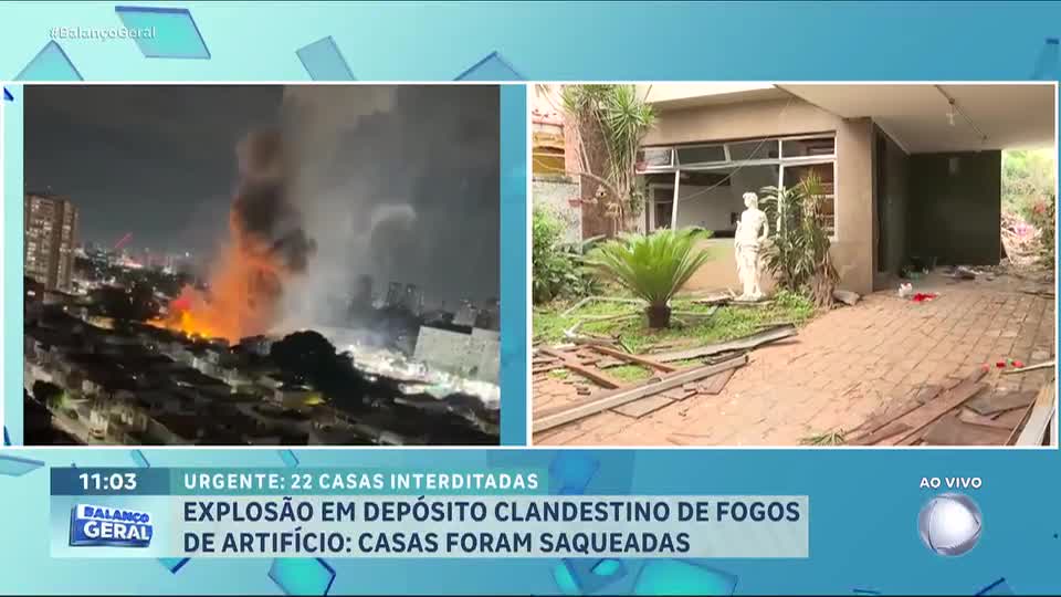 Homem que morreu em explosão em São Paulo tinha passagens pela polícia por soltar balões