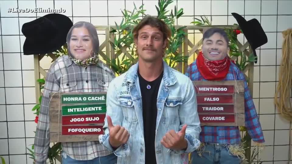 Matheus Martins detona Dudu Camargo: 'Manipulador' | Live do Eliminado