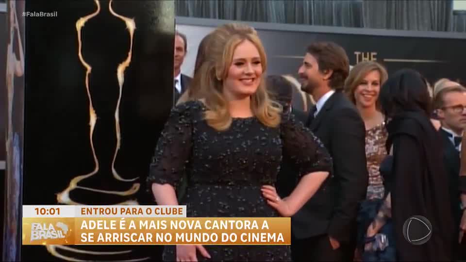 Adele estreia como atriz de cinema após pausa na carreira musical