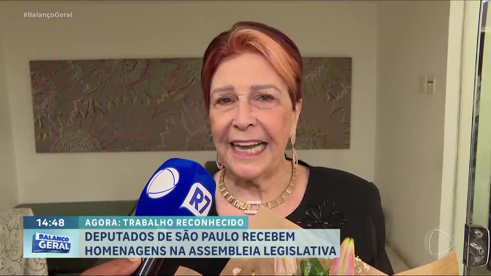 Deputados de São Paulo recebem Colar de Honra em cerimônia na Assembleia Legislativa