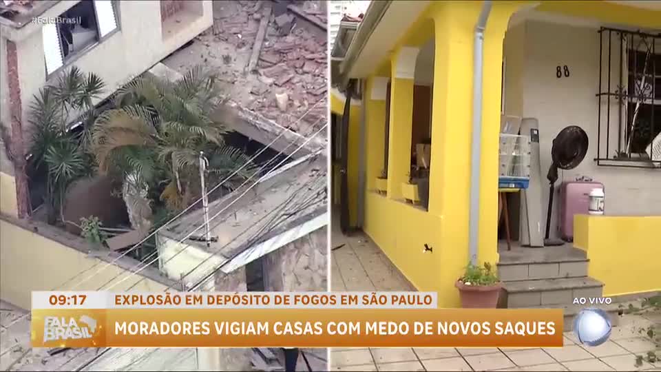 Exclusivo: famílias mostram suas casas destruídas após explosão no Tatuapé, em São Paulo