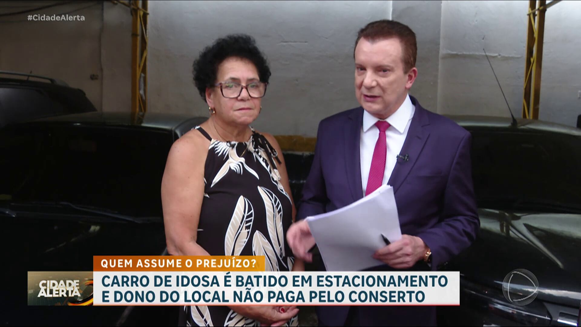 Patrulha do Consumidor: Carro de idosa é batido em estacionamento e dono não paga pelo conserto