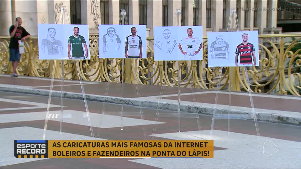 Desenhista bomba na internet com caricaturas polêmicas de famosos